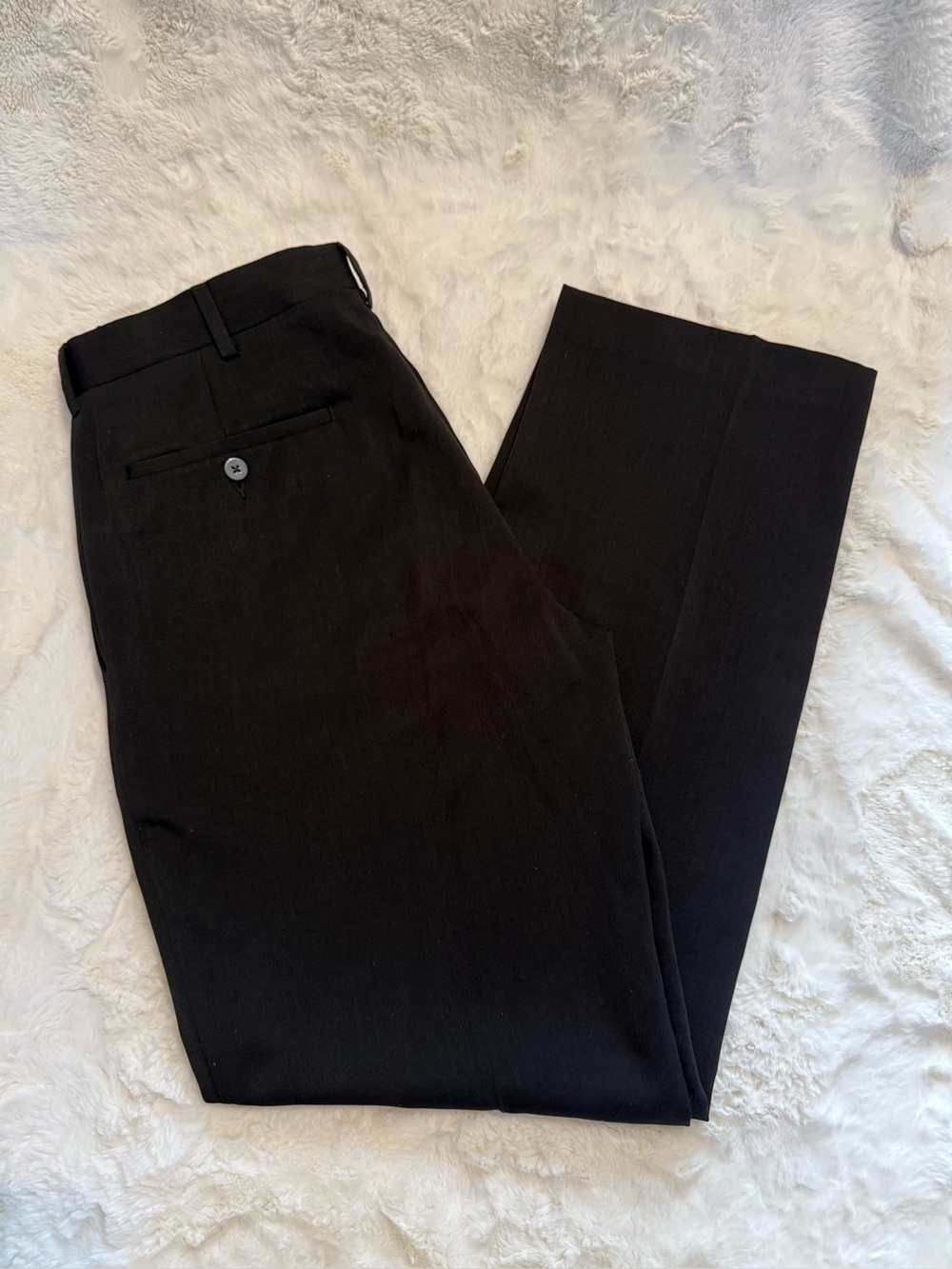 Axist Men's Black Dress Pants - Classic Tailored Fit